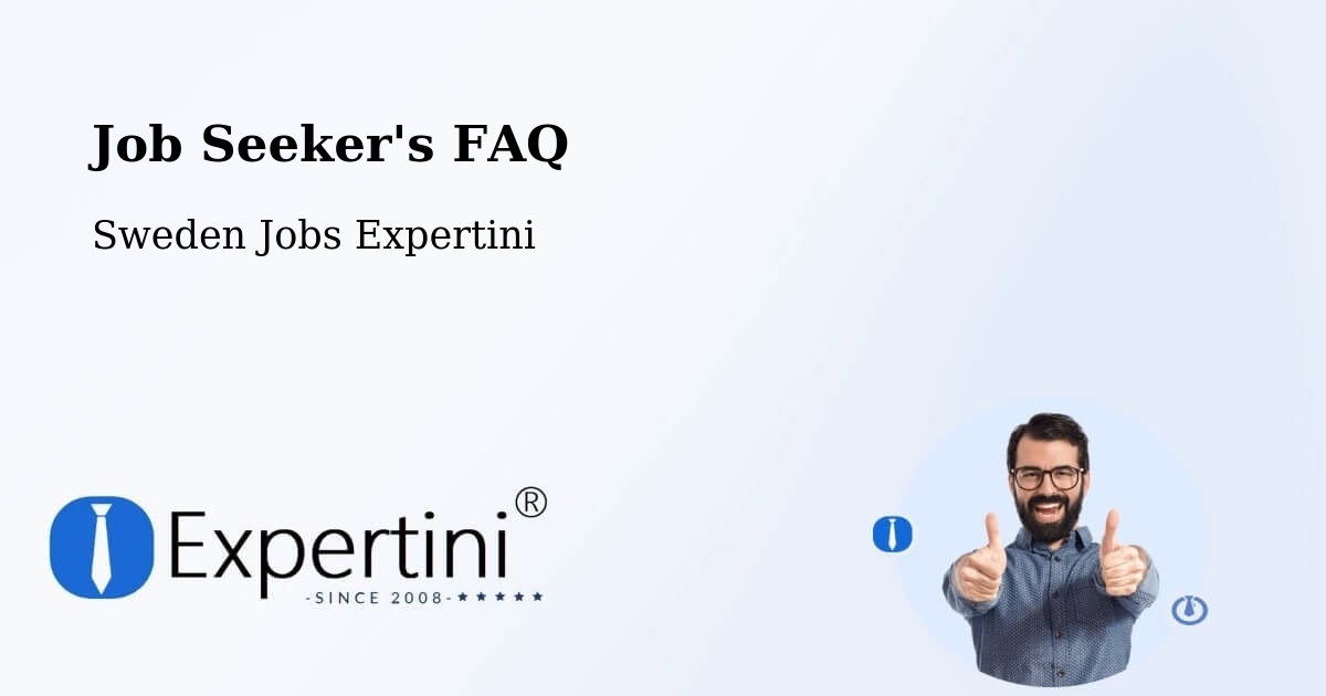Job Seeker FAQ – Öckerö - Sweden Jobs Expertini